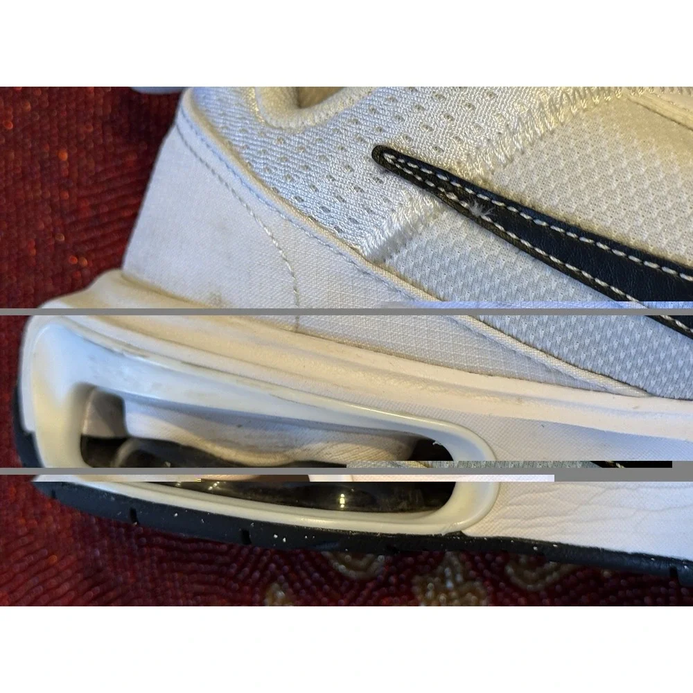Nike Air Max INTRLK Lite Women's Size 6 White Black Running Sneakers DH9393-101